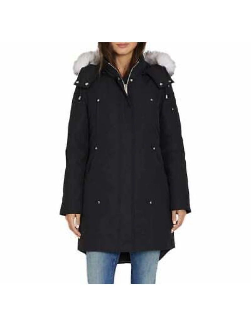 Women's Black Down Parka